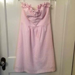NWT Lulakate seersucker bridesmaid dress